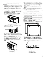 Preview for 9 page of KitchenAid Architect II KDDC24FVS Installation Instructions And Use & Care Manual