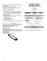 Preview for 16 page of KitchenAid Architect II KDDC24FVS Installation Instructions And Use & Care Manual