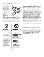 Preview for 8 page of KitchenAid ARCHITECT II KERS308X Use And Care Manual