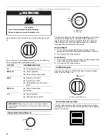 Preview for 14 page of KitchenAid ARCHITECT II KERS807 Use & Care Manual