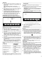 Preview for 9 page of KitchenAid Architect II KFXS25RY User Instructions