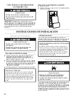 Preview for 22 page of KitchenAid Architect II KFXS25RY User Instructions