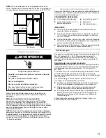 Preview for 23 page of KitchenAid Architect II KFXS25RY User Instructions