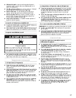 Preview for 57 page of KitchenAid Architect II KFXS25RY User Instructions