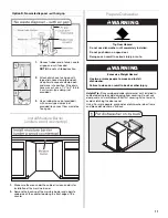 Preview for 11 page of KitchenAid Architect II KUDS30IVSS Installation Instructions Manual