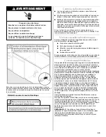 Preview for 53 page of KitchenAid Architect II KUDS30IVSS Installation Instructions Manual