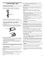 Предварительный просмотр 21 страницы KitchenAid ARCHITECT KBGN274SSS Installation Instructions And Use And Care Manual