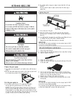 Предварительный просмотр 11 страницы KitchenAid Architect KBGS274SSS0 Installation Instructions And Use And Care Manual