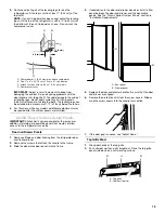 Предварительный просмотр 19 страницы KitchenAid Architect KBLC36FMS Installation Manual