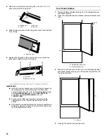 Предварительный просмотр 20 страницы KitchenAid Architect KBLC36FMS Installation Manual