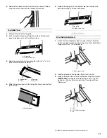 Предварительный просмотр 21 страницы KitchenAid Architect KBLC36FMS Installation Manual