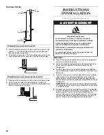 Предварительный просмотр 58 страницы KitchenAid Architect KBLC36FMS Installation Manual