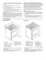 Предварительный просмотр 5 страницы KitchenAid Architect KDSS907XSP Installation Instructions Manual