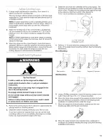 Предварительный просмотр 11 страницы KitchenAid Architect KDSS907XSP Installation Instructions Manual