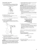 Предварительный просмотр 19 страницы KitchenAid Architect KDSS907XSP Installation Instructions Manual