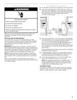 Preview for 17 page of KitchenAid Architect KSSC42QMU Installation Instructions Manual