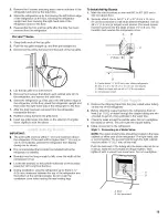 Preview for 19 page of KitchenAid Architect KSSC42QMU Installation Instructions Manual