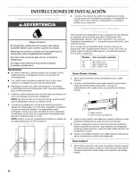 Preview for 40 page of KitchenAid Architect KSSC42QMU Installation Instructions Manual