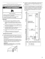 Preview for 61 page of KitchenAid Architect KSSC42QMU Installation Instructions Manual