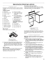 Предварительный просмотр 25 страницы KitchenAid Architect Series II KDRS807SSS Installation Instructions Manual