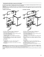 Предварительный просмотр 27 страницы KitchenAid Architect Series II KDRS807SSS Installation Instructions Manual