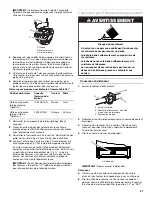 Предварительный просмотр 37 страницы KitchenAid Architect Series II KDRS807SSS Installation Instructions Manual