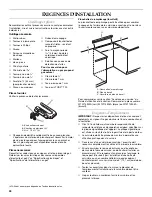 Предварительный просмотр 24 страницы KitchenAid Architect Series II KDSS907SSS Installation Instructions Manual