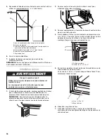 Предварительный просмотр 18 страницы KitchenAid Architect Series II KEBU107SSS Installation Instructions Manual