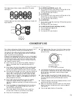 Предварительный просмотр 13 страницы KitchenAid Architect Series II KECC566RSS Use And Care Manual