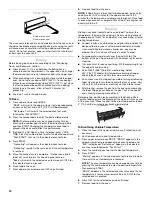 Preview for 16 page of KitchenAid Architect Series II KERS505X Use & Care Manual