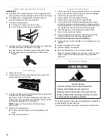 Preview for 14 page of KitchenAid Architect Series II KERS807SSS Installation Instructions Manual