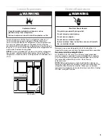 Предварительный просмотр 3 страницы KitchenAid Architect Series II KFIS20XVMS User Instructions