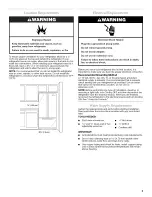 Предварительный просмотр 3 страницы KitchenAid Architect Series II KFIS25XVMS User Instructions