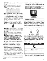 Предварительный просмотр 31 страницы KitchenAid Architect Series II KFIS27CX User Manual