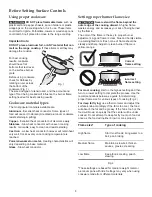 Preview for 8 page of KitchenAid Architect Series II KGRS206X User Manual