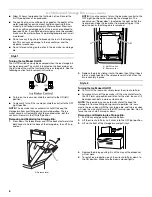 Preview for 6 page of KitchenAid Architect Series II KSC23W8EYY User Manual