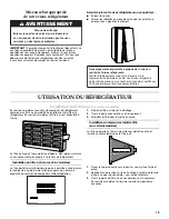 Preview for 15 page of KitchenAid Architect Series II KSC23W8EYY User Manual