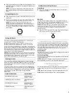 Предварительный просмотр 3 страницы KitchenAid Architect Series II KSCS23FV User Instructions