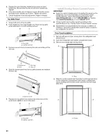 Предварительный просмотр 24 страницы KitchenAid Architect Series II KSSC36QTS Installation Instructions Manual