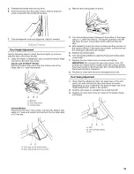 Предварительный просмотр 25 страницы KitchenAid Architect Series II KSSC36QTS Installation Instructions Manual