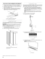 Предварительный просмотр 26 страницы KitchenAid Architect Series II KSSC36QTS Installation Instructions Manual