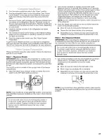 Предварительный просмотр 27 страницы KitchenAid Architect Series II KSSC36QTS Installation Instructions Manual