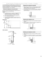 Предварительный просмотр 43 страницы KitchenAid Architect Series II KSSC36QTS Installation Instructions Manual