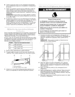 Предварительный просмотр 71 страницы KitchenAid Architect Series II KSSC36QTS Installation Instructions Manual