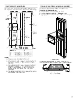 Предварительный просмотр 17 страницы KitchenAid Architect Series II KSSC36QTS Installation Manual