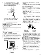 Предварительный просмотр 21 страницы KitchenAid Architect Series II KSSC36QTS Installation Manual