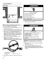 Предварительный просмотр 22 страницы KitchenAid Architect Series II KSSC36QTS Installation Manual