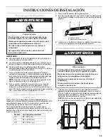 Предварительный просмотр 45 страницы KitchenAid Architect Series II KSSC36QTS Installation Manual