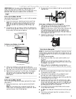 Предварительный просмотр 9 страницы KitchenAid Architect Series II KSSO36FTX Use & Care Manual