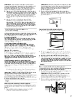 Предварительный просмотр 47 страницы KitchenAid Architect Series II KSSO36FTX Use & Care Manual